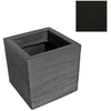 Image de SLIDE vase QUADRA 55 cm (Noir - Polyéthylène)