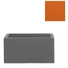 Image de SLIDE vase QUADRA II 90 cm (Orange - Polyéthylène)