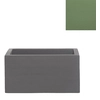 Image de SLIDE vase QUADRA II 90 cm (Vert mauve - Polyéthylène)