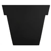Image de SLIDE vase étroit IL VASO (Noir H 74,5 - Polyéthylène)