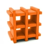 Image de SLIDE bibliothèque MY BOOK 3X3 (Orange - Polyéthylène)