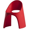 Image de SLIDE set de 2 chaises AMELIE (Rouge - Polyéthylène)