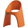 Image de SLIDE set de 2 chaises AMELIE (Orange - Polyéthylène)