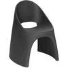 Image de SLIDE set de 2 chaises AMELIE (Noir laqué - Polyéthylène)