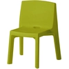Image de SLIDE set de 2 chaises Q4 (Citron vert - Polyéthylène)