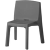 Image de SLIDE set de 2 chaises Q4 (Gris phant - Polyéthylène)
