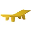 Image de SLIDE chaise longue pour extérieur LOW LITA LOUNGE (Jaune - Polyéthylène)