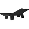 Image de SLIDE chaise longue pour extérieur LOW LITA LOUNGE (Noir - Polyéthylène)