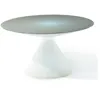 Image de SLIDE table ronde lumineuse ED (Blanc - Polyéthylène/verre)