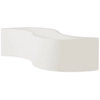 Image de SLIDE vase WAVE POT (Blanc lait - Polyéthylène)