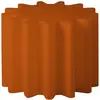 Image de SLIDE table basse / tabouret GEAR (Orange - Polyéthylène)