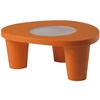Image de SLIDE table basse LOW LITA TABLE (Orange - Polyéthylène / verre)