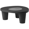 Image de SLIDE table basse LOW LITA TABLE (Noir - Polyéthylène / verre)