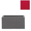 Image de SLIDE vase QUADRA II 90 cm (Rouge - Polyéthylène)