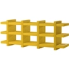Image de SLIDE bibliothèque BOOKY 4 (Jaune - Polyéthylène)