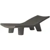 Image de SLIDE chaise longue pour extérieur LOW LITA LOUNGE (Chocolat / Gris - Polyéthylène)