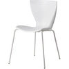 Image de SLIDE set de 2 chaises GLORIA (Blanc - polypropylène et acier)