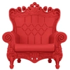Image de SLIDE fauteuil QUEEN OF LOVE (Rouge - Polyéthylène)