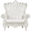 Image de SLIDE fauteuil QUEEN OF LOVE (Blanc lait - Polyéthylène)