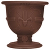 Image de SLIDE vase POT OF LOVE (Chocolat / Gris - Polyéthylène)