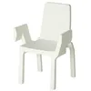 Image de SLIDE chaise DOUBLIX (Blanc - Polyéthylène)