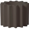 Image de SLIDE vase GEAR POT (Chocolat / Gris - Polyéthylène)