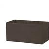 Image de SLIDE vase QUADRA II 90 cm (Chocolat / Gris - Polyéthylène)