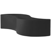 Image de SLIDE vase WAVE POT (Noir - Polyéthylène)