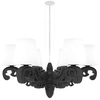 Image de SLIDE lampe à suspension CROWN OF LOVE (Noir - Polyéthylène)