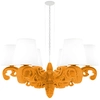 Image de SLIDE lampe à suspension CROWN OF LOVE (Orange - Polyéthylène)