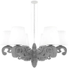Image de SLIDE lampe à suspension CROWN OF LOVE (Gris - Polyéthylène)