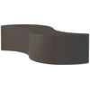Image de SLIDE vase WAVE POT (Chocolat / Gris - Polyéthylène)
