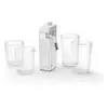 Image de Systme lait pour cafetiere compatible lattecrema cool avec carafe en verre et verres isothermes 400 480 ml 8075425