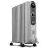 Image de Delonghi - radiateur à bain d'huile 2500w blanc trrse1225 - radias easytronic TRRSE1225