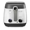 Image de Friteuse DeLonghi 2.4L 1800w, Capacité 1.5 kg Thermostat ajustable - FS6067 Gris Noir