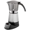 Image de Cafetière Moka Électrique De’longhi Comptoir Black, Stainless Steel Ground Coffee 9 Tasses