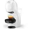 Image de Cafetière à dosette - DELONGHI - Piccolo EDG110.WB - 0 8 L - 15 bar - Blanc noir