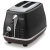 Image de Grille-pain - DELONGHI - CTOV2103.BK - 900 W - 2 fentes - Noir mat / Chocolat