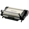 Image de Grille-viande électrique Double Contacts DeLonghi, 3 Fonctions 1600 W Thermostat réglable - CG4001.BK Gris