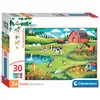 Image de Clementoni Puzzle - Puzzle Enfants Ferme 30 Pièces Carton