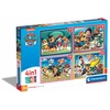 Image de Clementoni Supercolor Puzzle 4 En 1 - Pat' Patrouille
