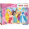 Image de Clementoni Puzzle Disney Princess Maxi 104 Pièces Carton