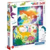 Image de Puzzles 2x20 Pieces - Dinosaures