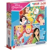 Image de Puzzle Supercolor - 2x20 pièces - Princesses CLEMENTONI