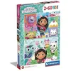 Image de Puzzle - CLEMENTONI - Gabbys Dollhouse - 2x60 pièces - Pour enfants à partir de 4 ans - Écologique