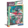 Image de Puzzle 2x20 pièces Stitch CLEMENTONI