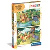 Image de Jeu De Puzzle Winnie L'ourson Clementoni 2x60 Pièces 27 X 18 Cm