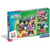 Image de Clementoni Puzzle Mickey Mouse Clubhouse 3x48 Pièces Puzzle Enfant