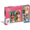Image de Puzzle 3x48 pièces Disney Princess CLEMENTONI