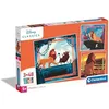 Image de Puzzle Enfant - CLEMENTONI - Le Roi Lion - Lot de 3 Puzzles 48 Pièces - Multicolore - Fabriqué en Italie